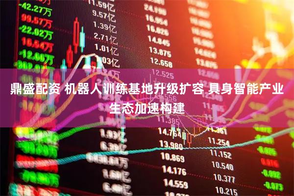 鼎盛配资 机器人训练基地升级扩容 具身智能产业生态加速构建