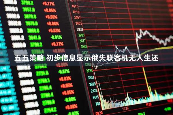 五五策略 初步信息显示俄失联客机无人生还